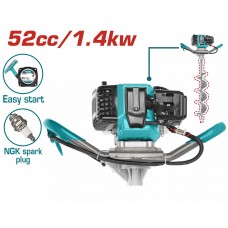 TOTAL ΓΕΩΤΡΥΠΑΝΟ - ΤΡΙΒΕΛΑ ΒΕΝΖΙΝΗΣ 52cc 1 ΧΕΙΡΙΣΤΗ (TEA55221) TOTAL ΓΕΩΤΡΥΠΑΝΟ - ΤΡΙΒΕΛΑ ΒΕΝΖΙΝΗΣ 52cc 1 ΧΕΙΡΙΣΤΗ (TEA55221)